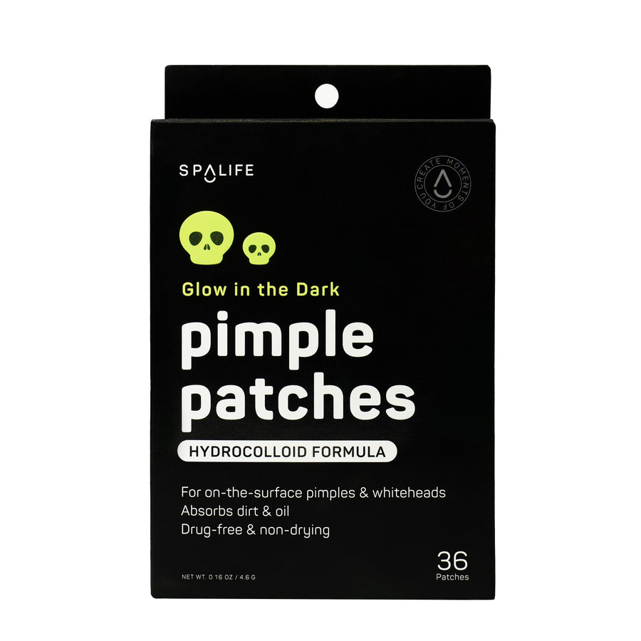 Glow in the Dark Skulls Halloween Hydrocolloid Pimple Patches