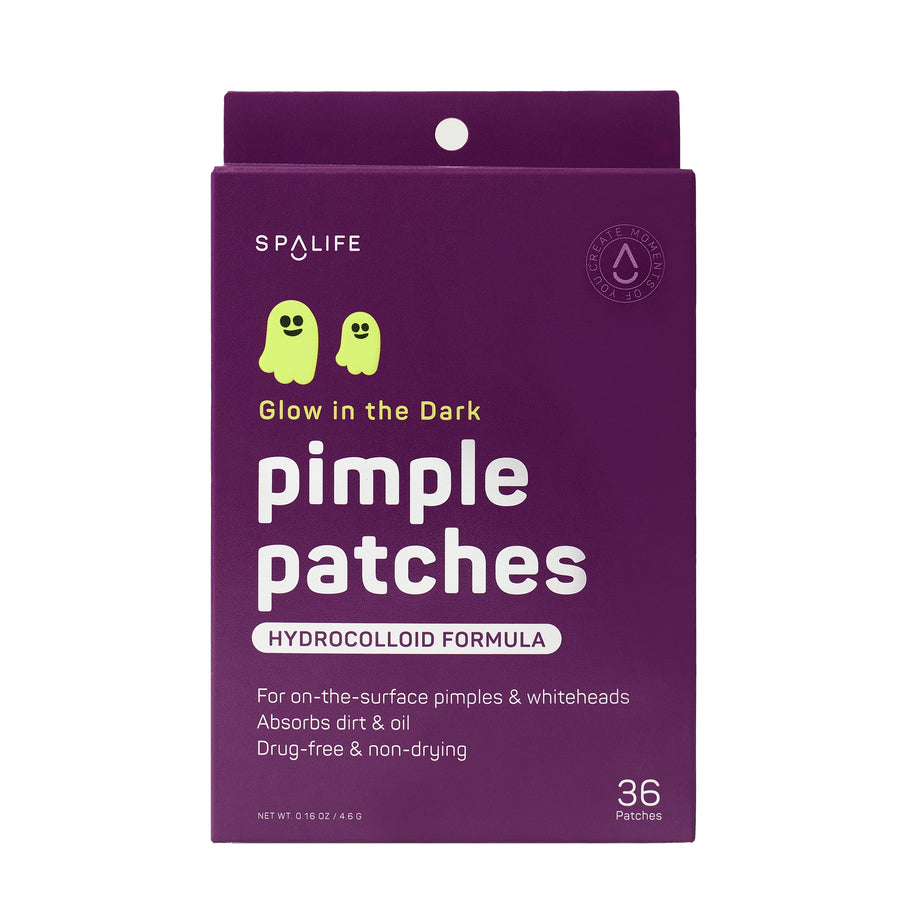Glow in the Dark Ghosts Halloween Hydrocolloid Pimple Patches