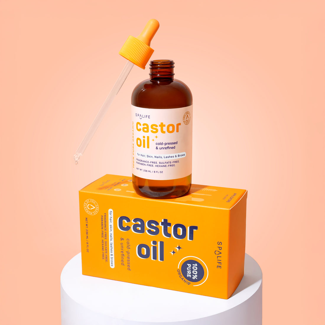 100% Pure Castor Oil-835