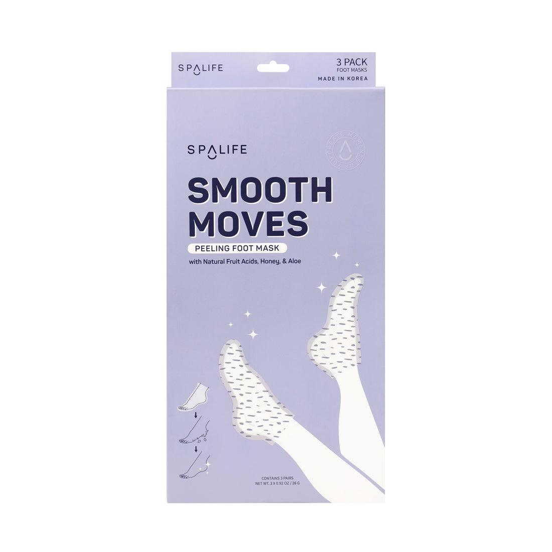 Smooth Moves Peeling Foot Mask-509