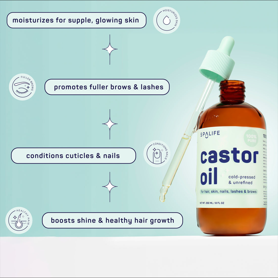 Spa Life's Castor Oil Bene-651