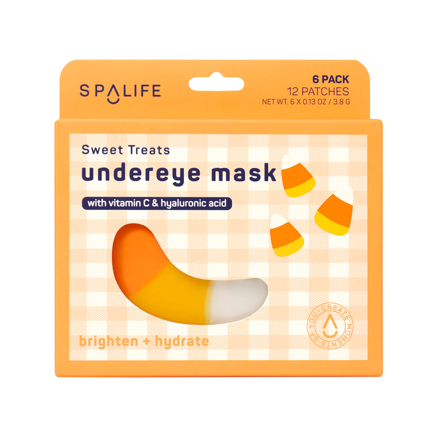 Halloween Sweet Treats Brightening Undereye Masks - 6 Pairs