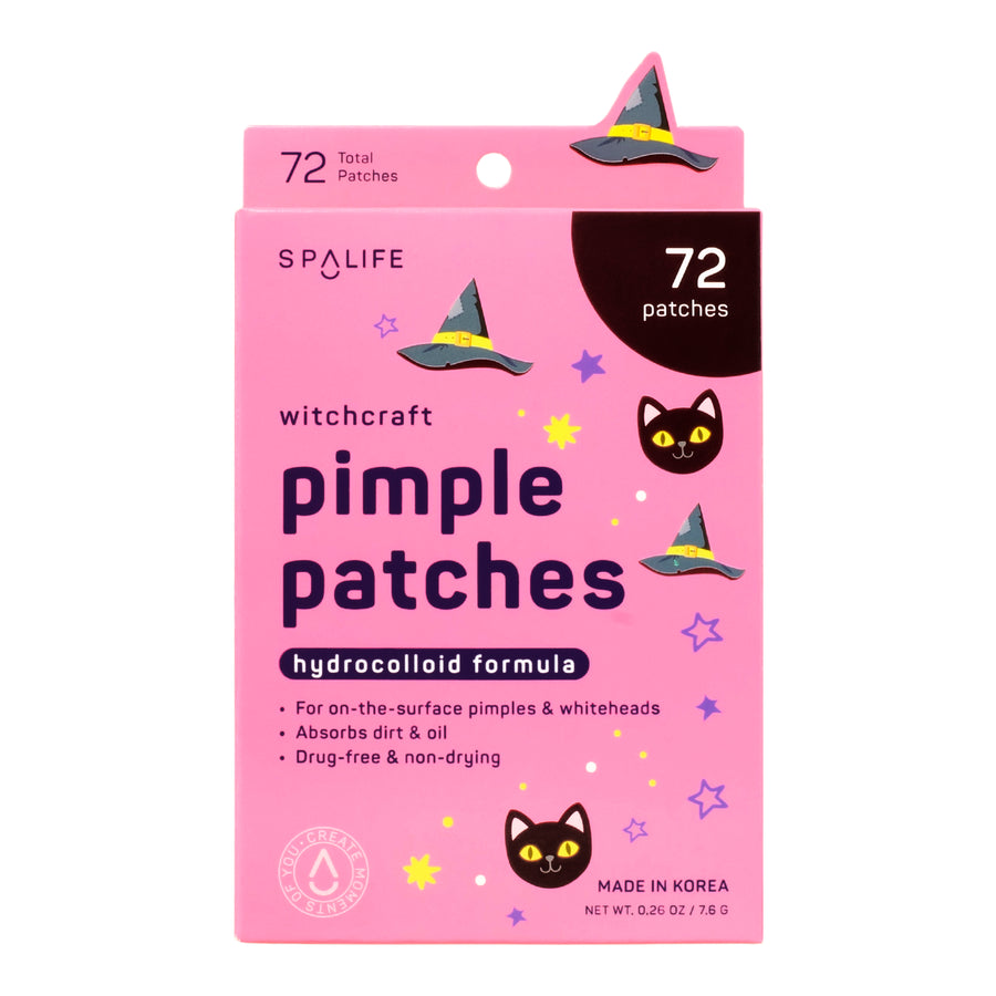 WitchCraft (Cats & Hats) Halloween Hydrocolloid Pimple Patches