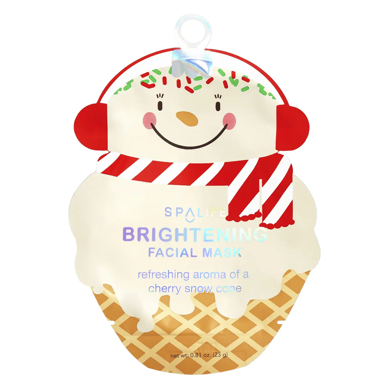 Candy Cane Sundae Brightening Facial Mask Spa Life