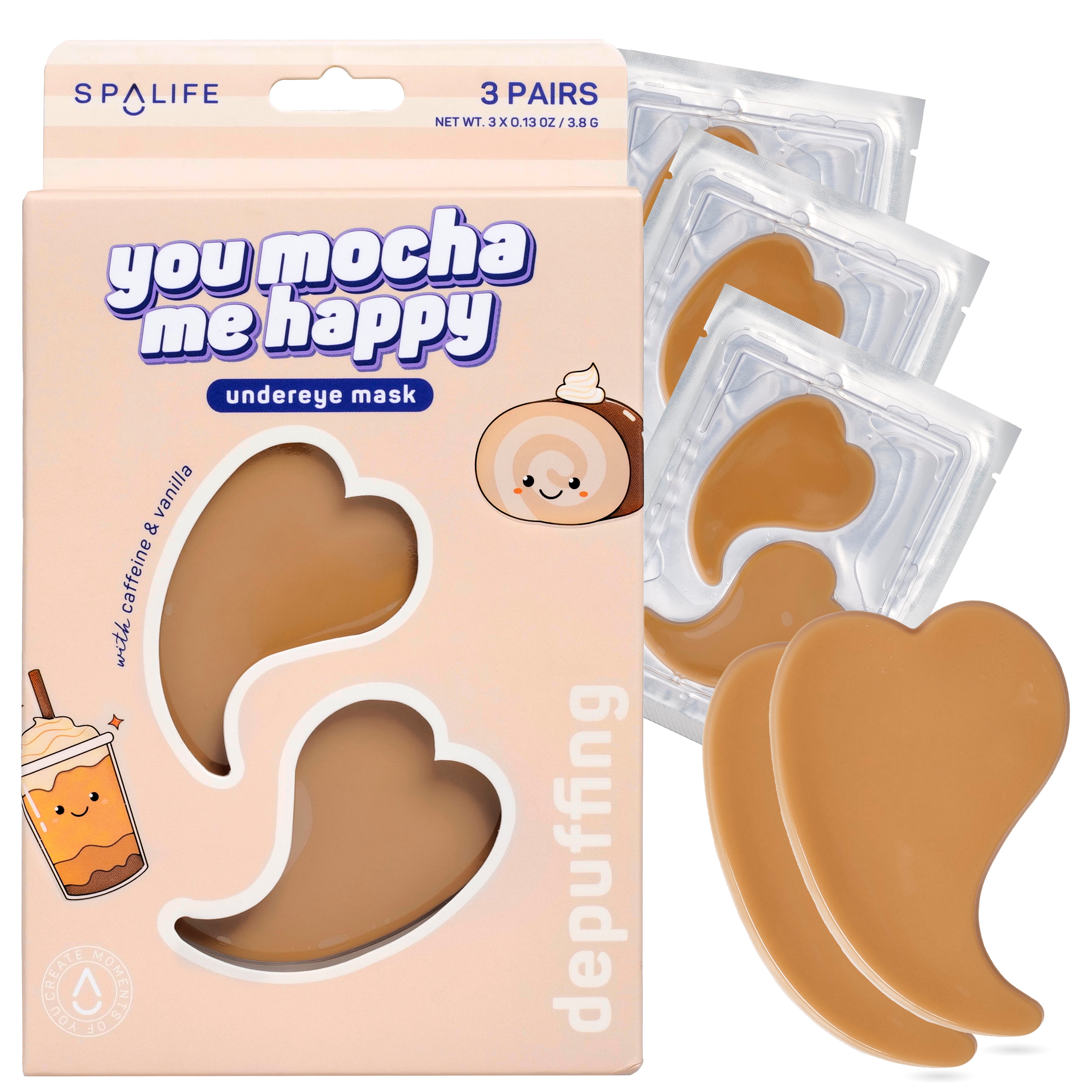 U Mocha Me Happy Depuffing Undereye Masks – SpaLife