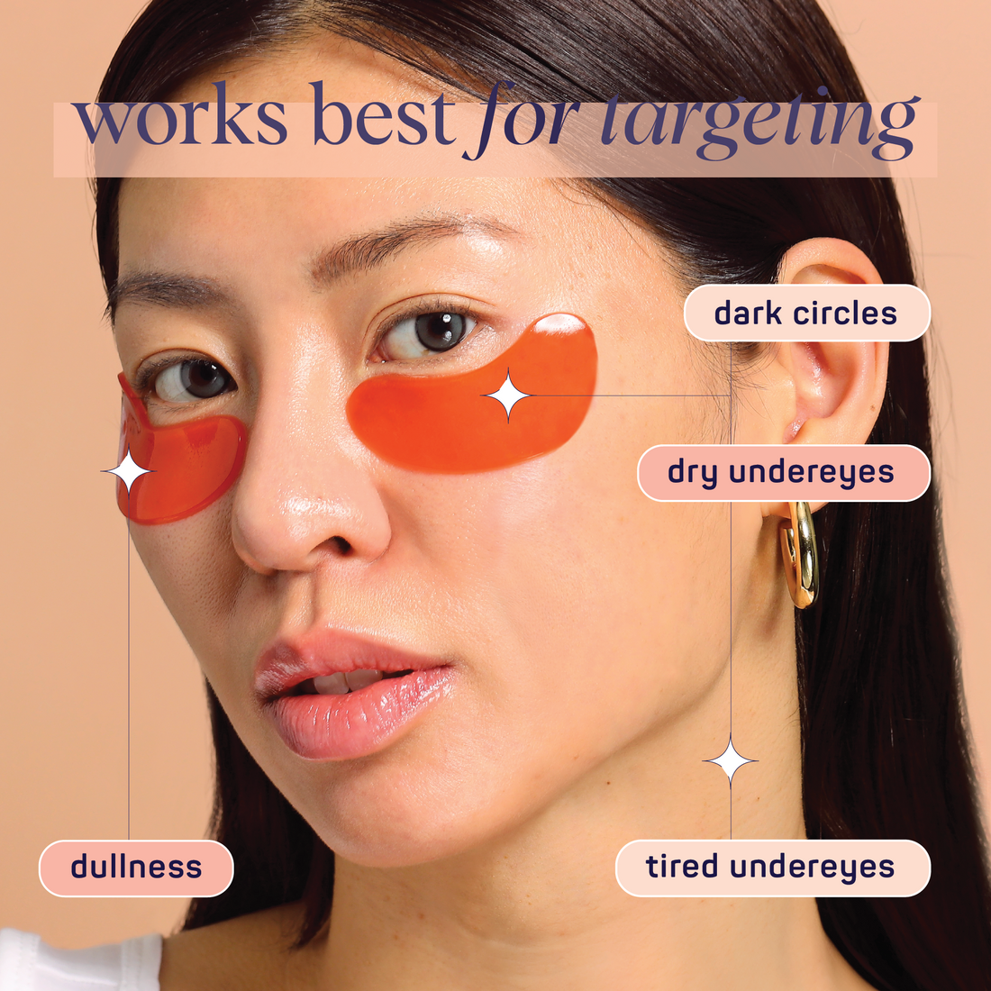 Brightening undereye masks. In-589