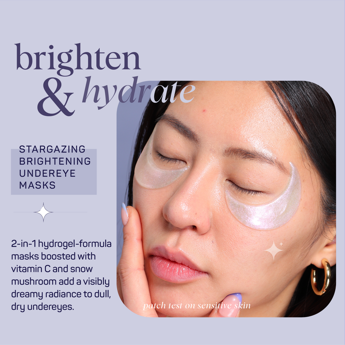 Stargazing Brightening Moon Shape Undereye Masks – SpaLife