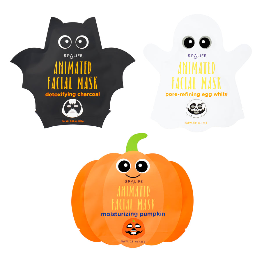 Boo basket stuffer halloween face masks