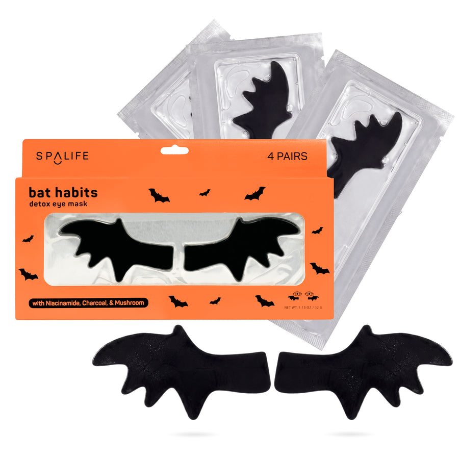 Bat Habits Detox Halloween Undereye Masks