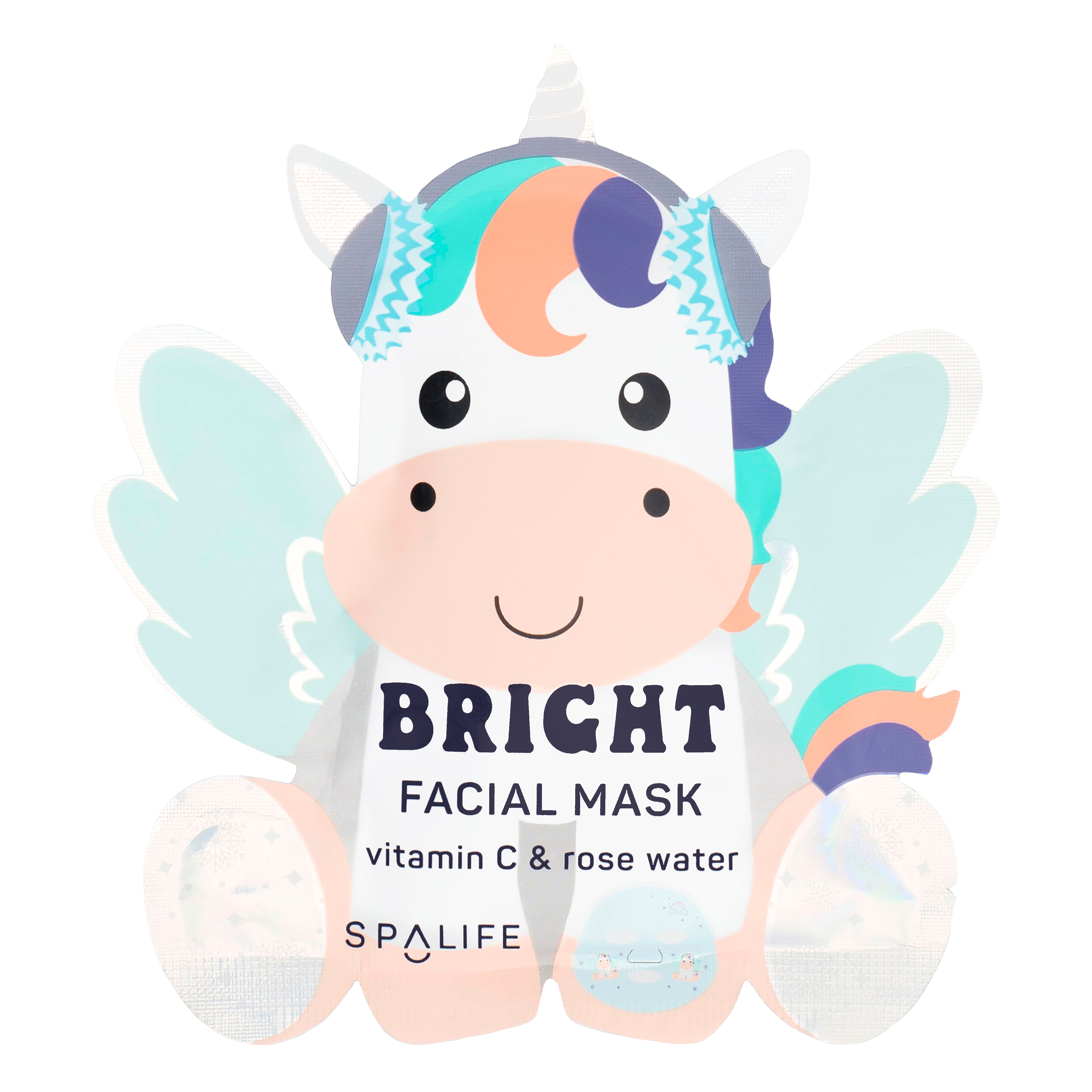 SpaLife Bright Facial Mask | Vitamin C Christmas Face Mask