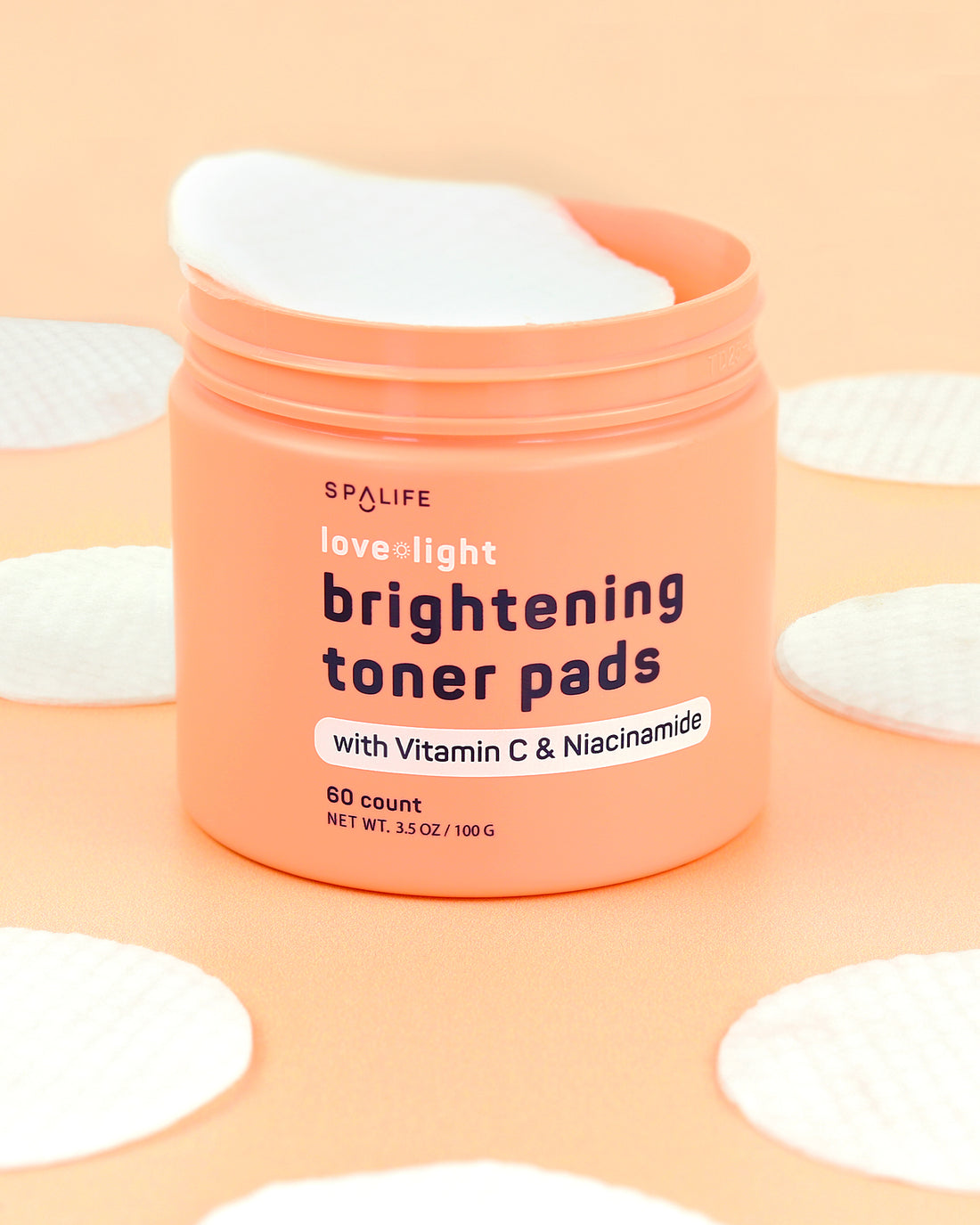 Love + Light Brightening Toner Pads – SpaLife