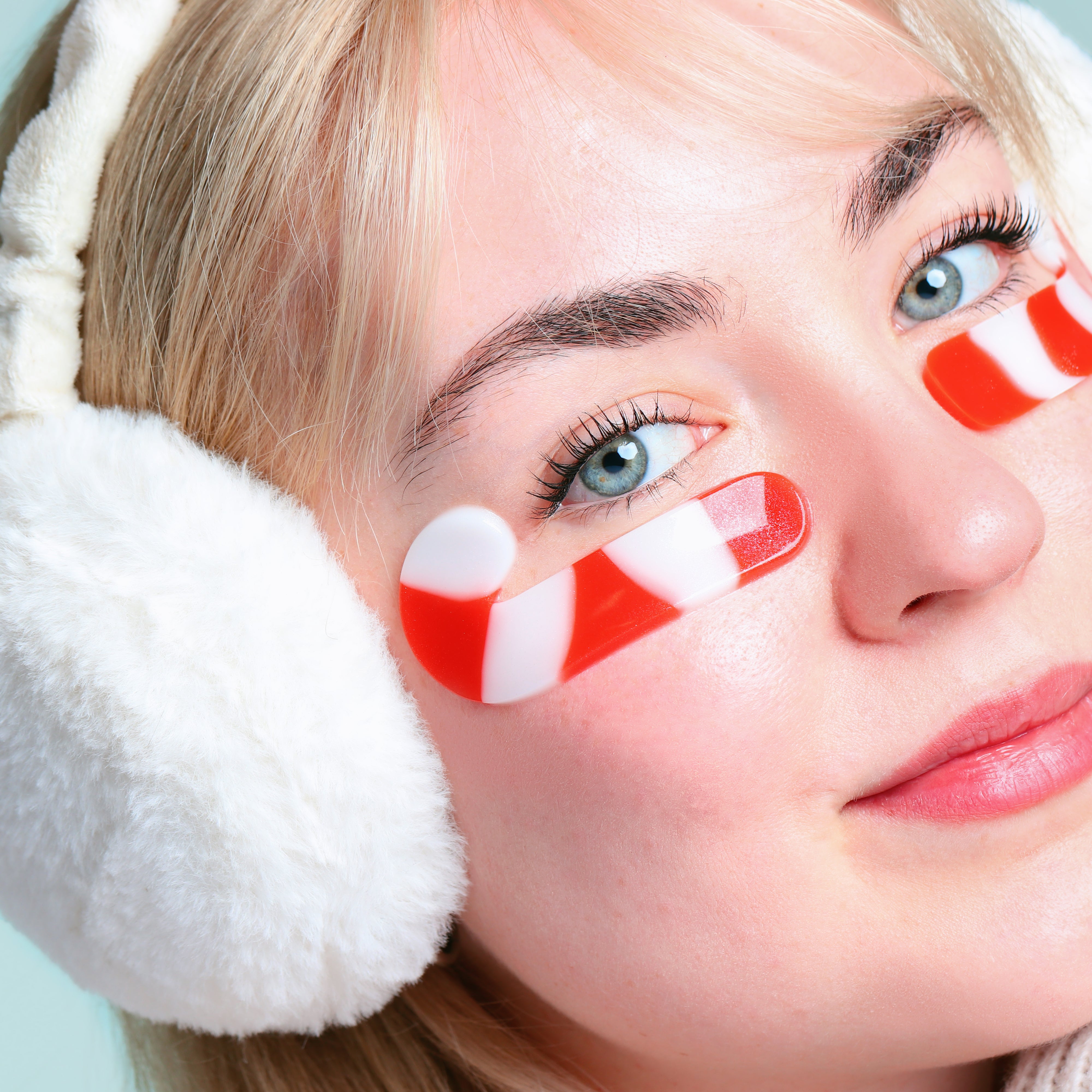 Christmas Holiday Candy Cane Cutie Depuffing Undereye Masks – SpaLife