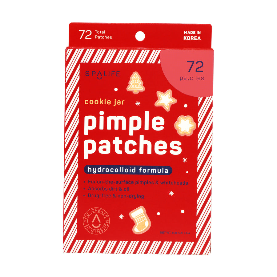 Christmas Holiday Cookie Jar Hydrocolloid Pimple Patches