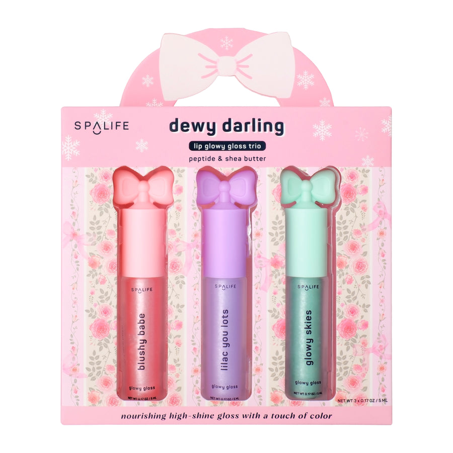 Christmas Holiday Dewy Darlin' Lip Gloss Trio
