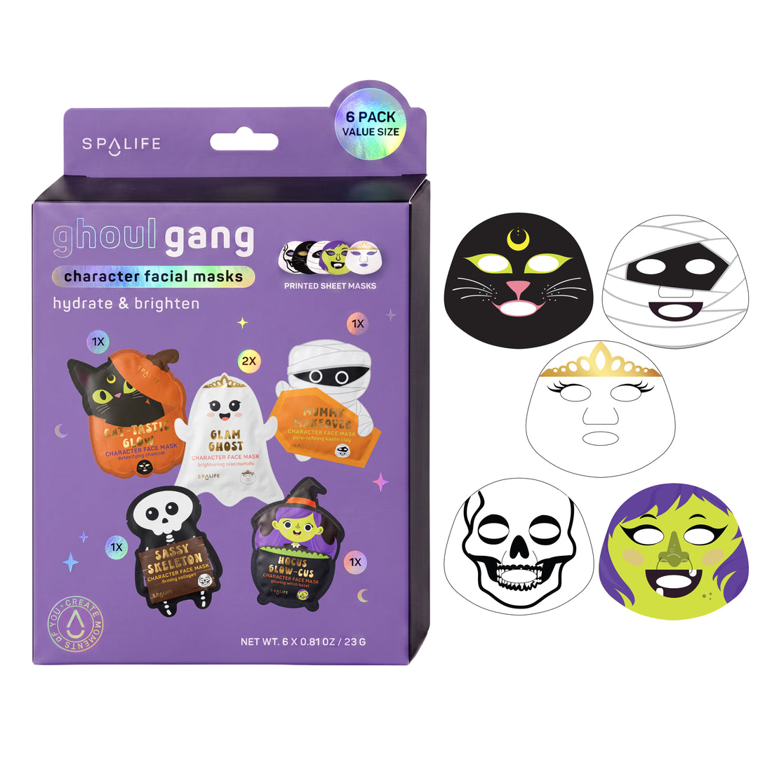 Korean Halloween Sheet Masks G-347