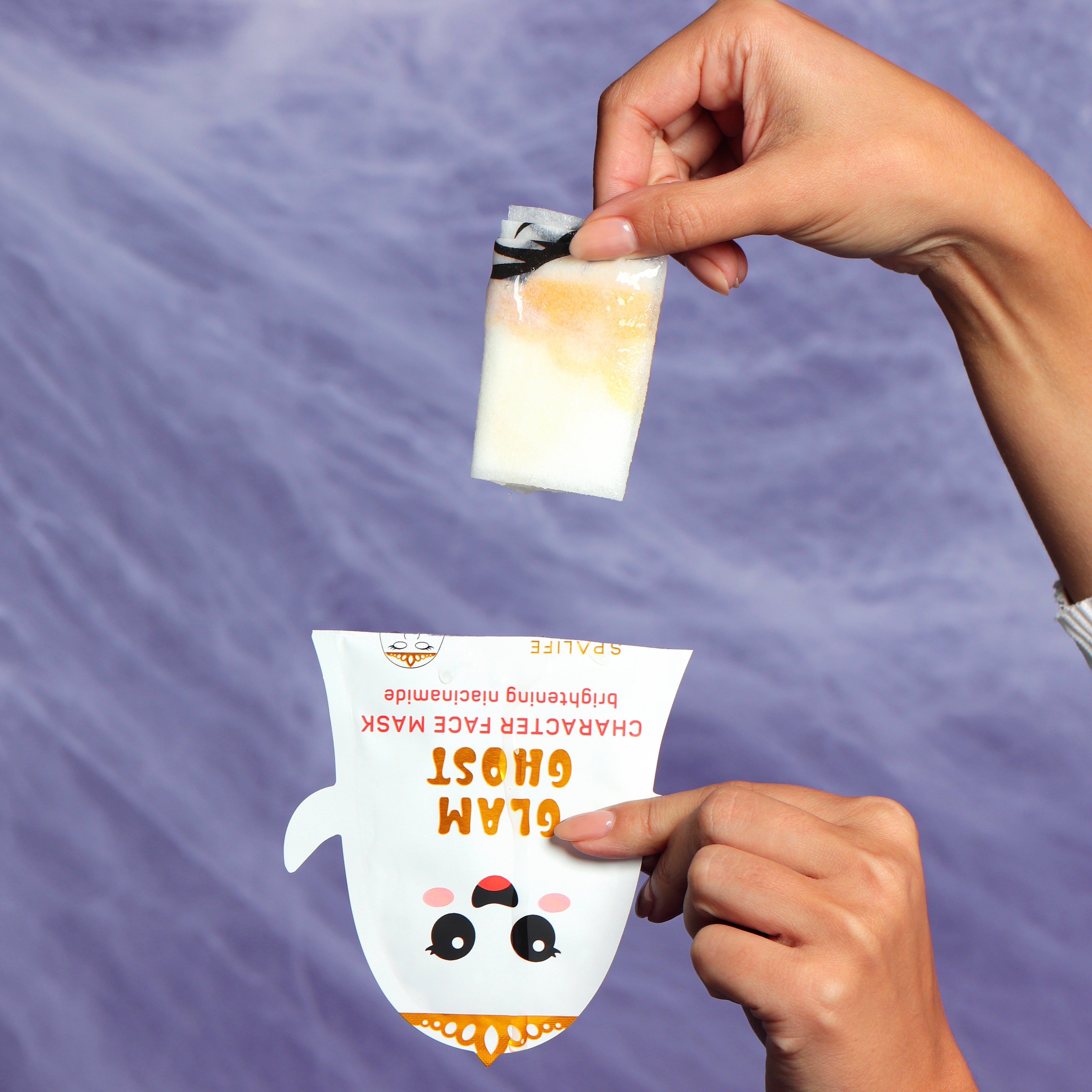 Glam Ghost Brightening Halloween Mask | Boo Basket Stuffer