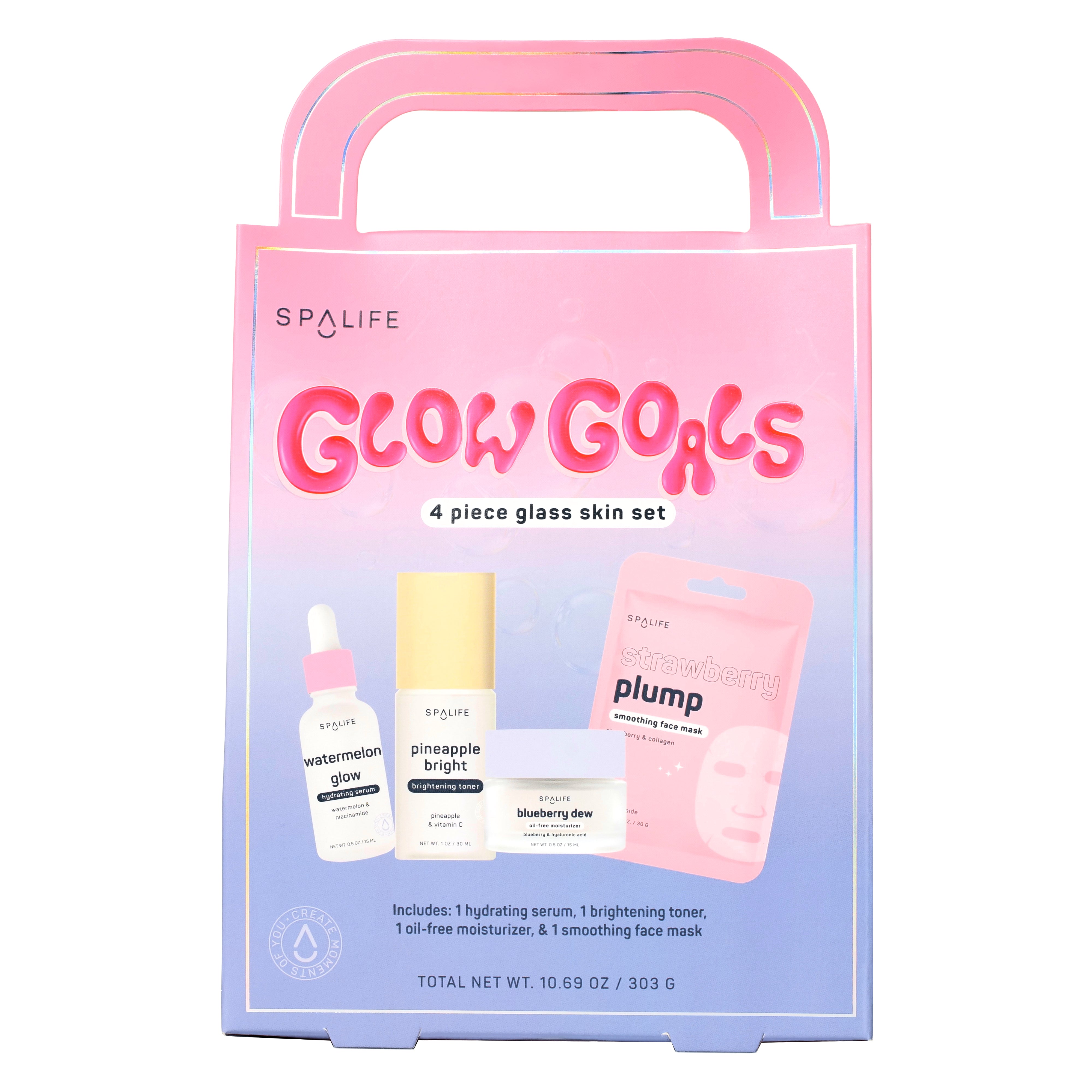 Glow Goals Glass Skin Set | Hydrating Skincare Gift Set and Beauty