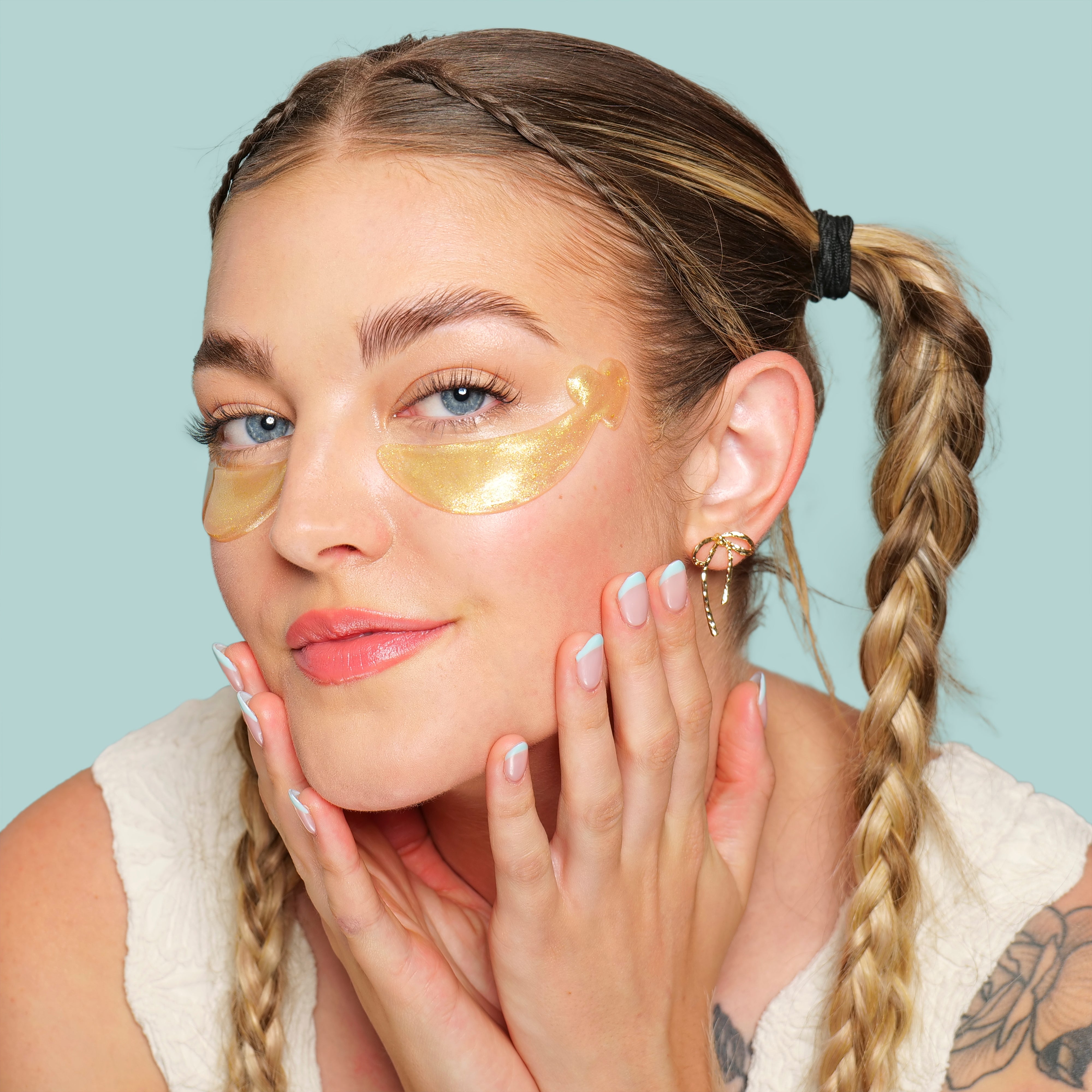 miau beauty life♪ SpaLife Hydrogel Eye Patches | Valentine's Day Edition | 24K