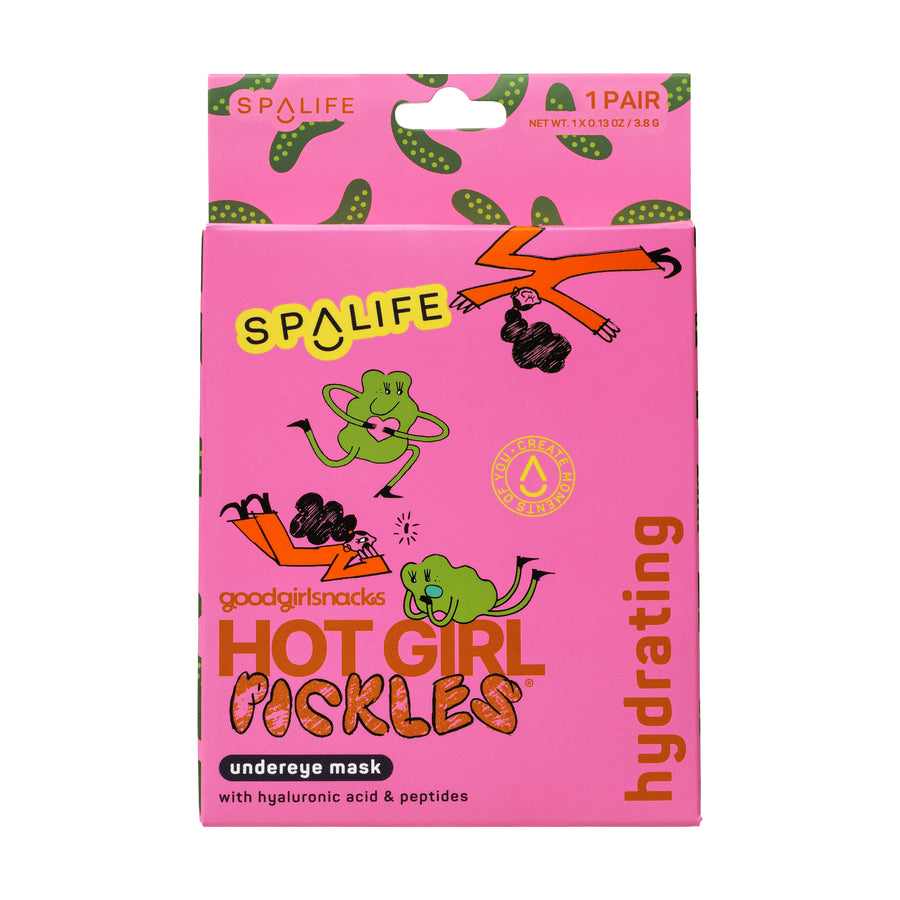 Good Girl Snacks x SpaLife Limited Edition Pickle Undereye Masks