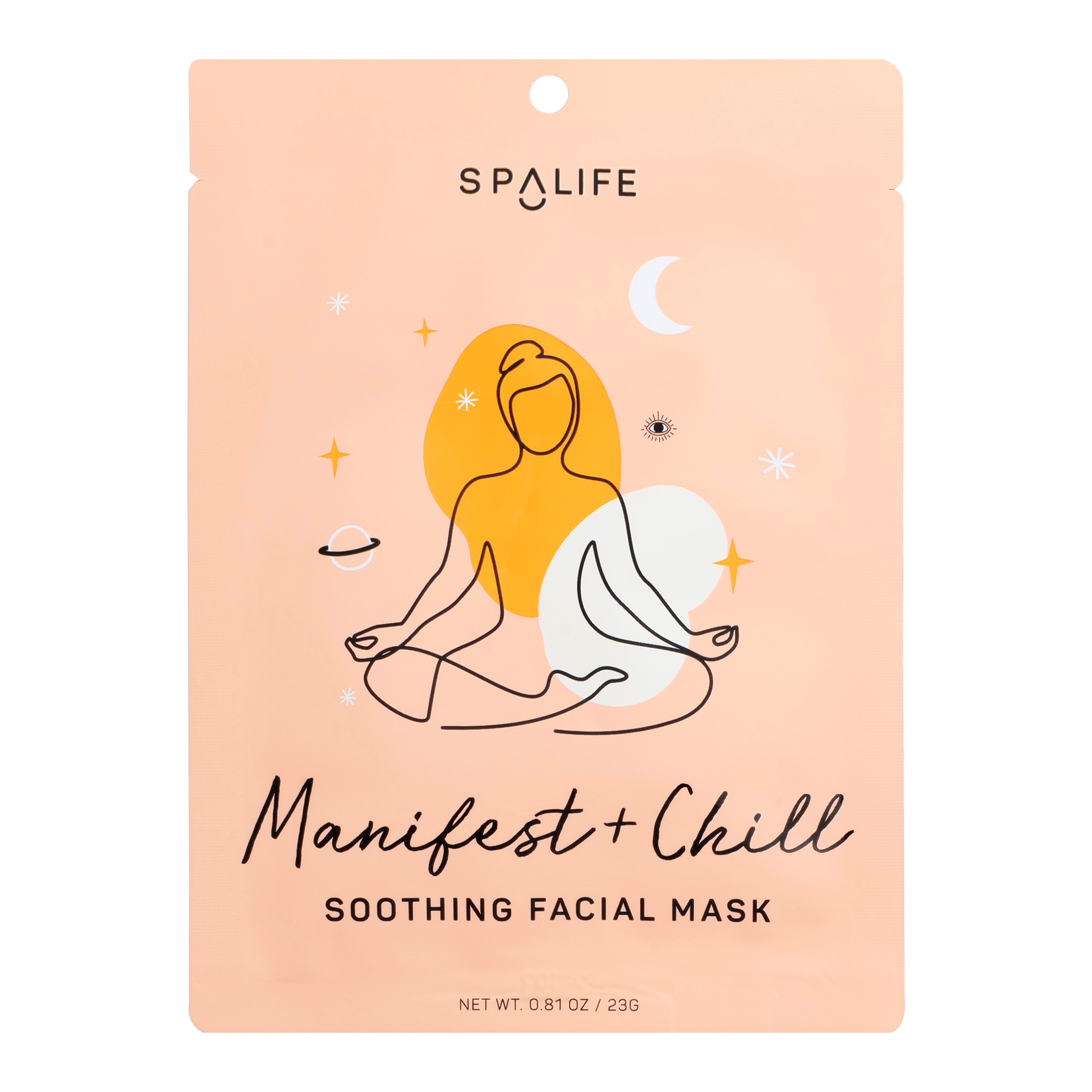 Manifest & Chill Soothing  Face Mask Spa Life