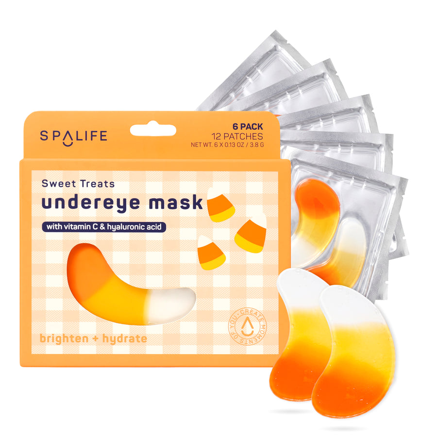 Halloween Sweet Treats Brightening Undereye Masks - 6 Pairs