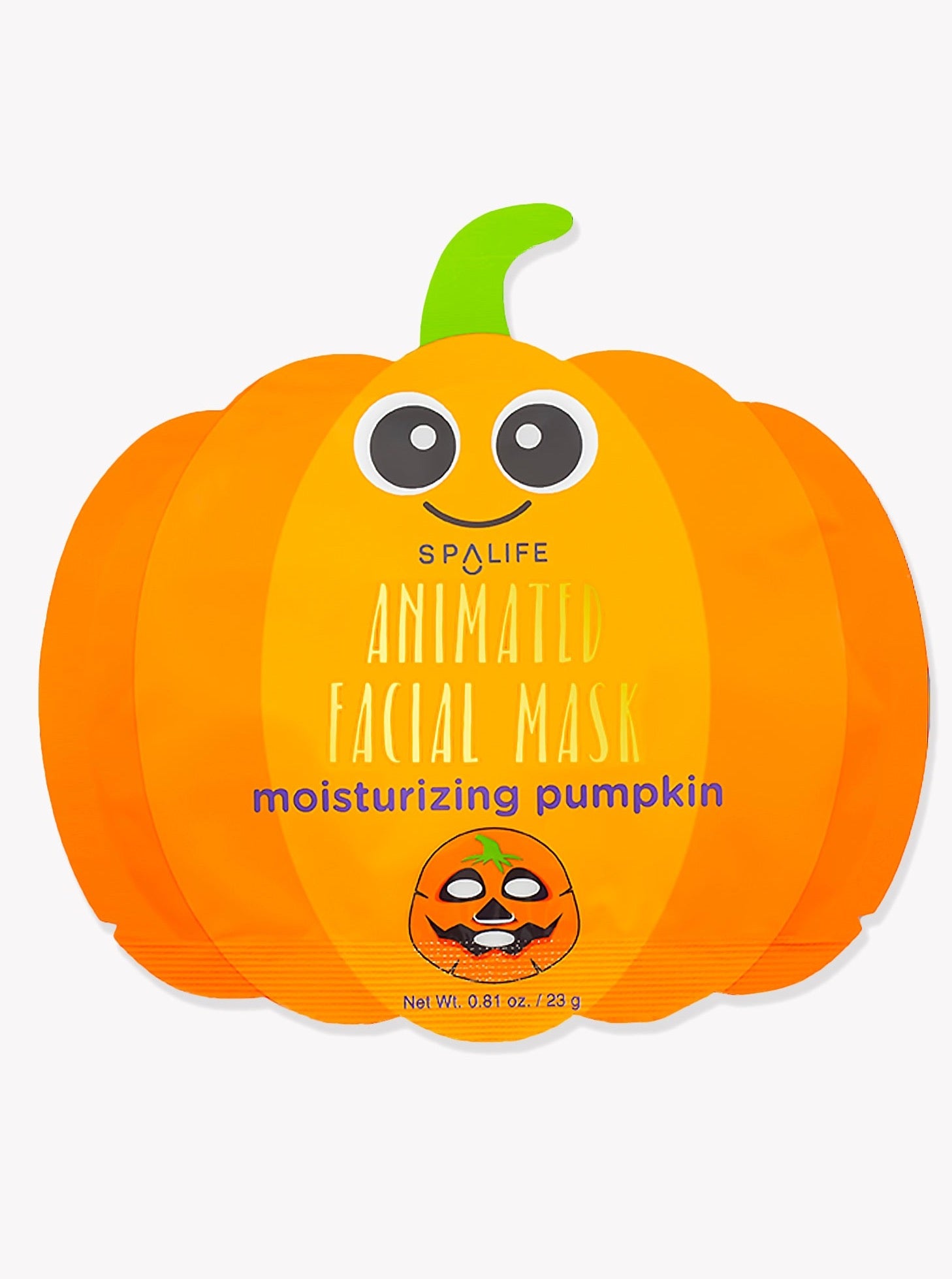 Animated Moisturizing Facial Pumpkin Mask – SpaLife